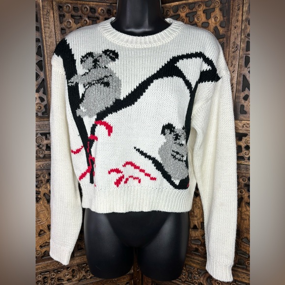 Rouge Helium Sweaters - Koala Cropped Sweater